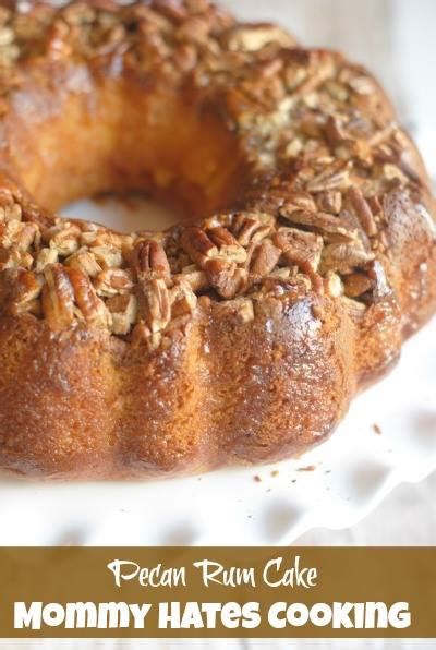 PECAN RUM CAKE - Maria's Mixing Bowl