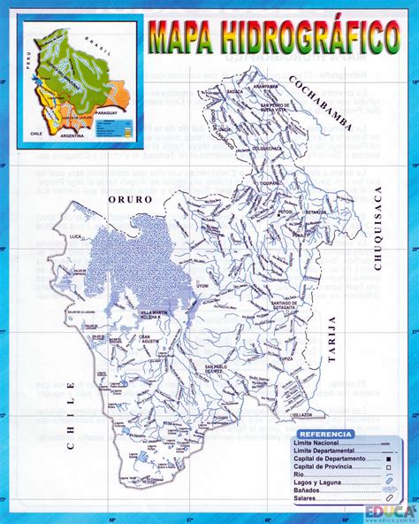 Mapa Hidrografico Mapa