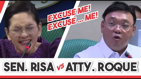 SEN RISA ATTY HARRY NAGKAINITAN NAGKASAGUTAN The Splooker YouTube