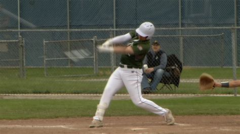 Clare Baseball Scores A Pair Of Conference Wins Over Sanford Meridian