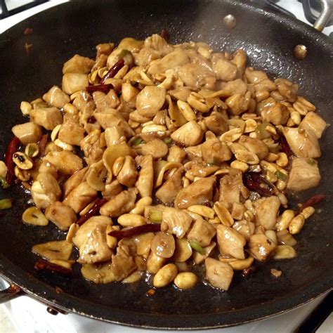 Gong Bao Chicken With Peanuts C H E W I N G T H E F A T