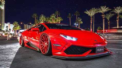 Fondos De Pantalla Lamborghini Huracan Rojo 3840x2160 Deewa