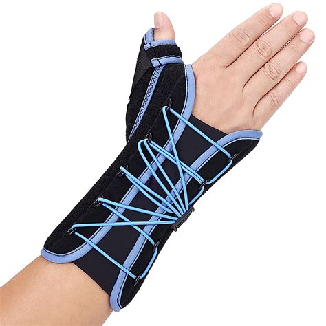 Velpeau Wrist Brace With Thumb Spica Splint Drawstringright Handmedium