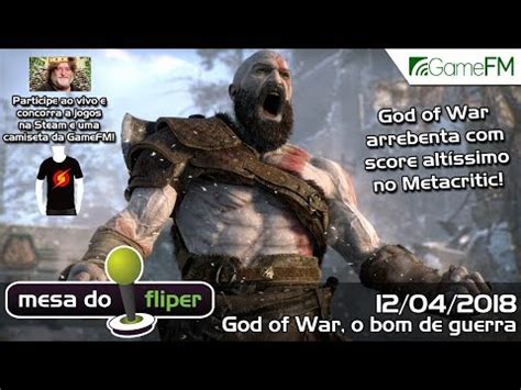 God Of War O Bom De Guerra Mesa Do Fliper Youtube