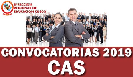 Convocatoria CAS Gerencia Regional de Educación Cusco