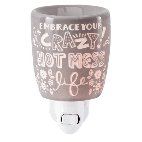 CRAZY HOT MESS SCENTSY PLUG IN WAX WARMER