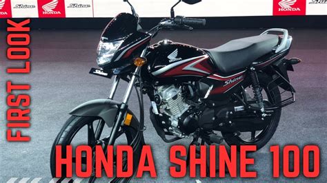 Honda Shine 100 Hondas First 100 Cc Motorcycle In India First Look