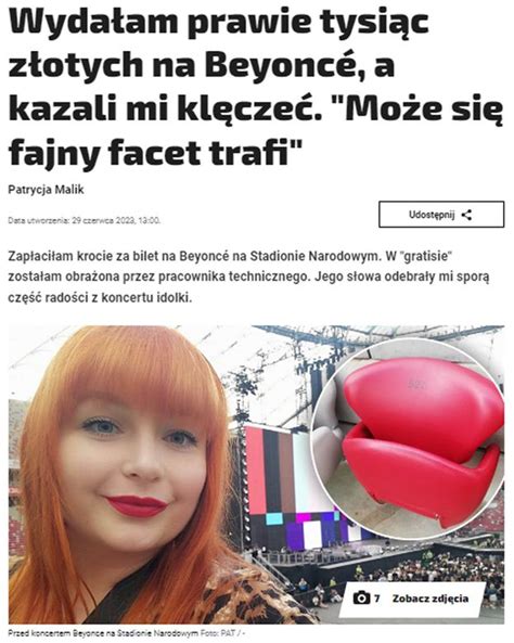 Skandal na koncercie Beyonce Kazali jej klęczeć PGE Narodowy reaguje