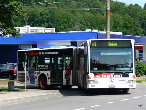 Vb Biel Mercedes Citaro Nr Be Unterwegs Auf Der Linie In