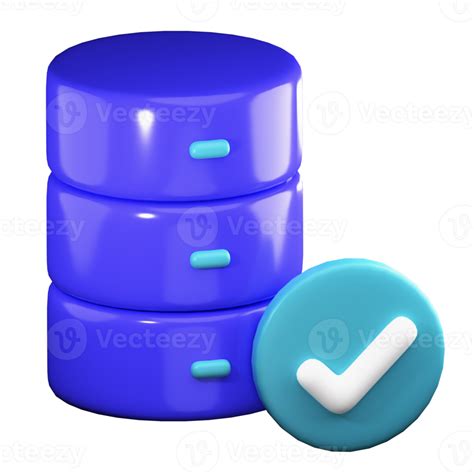 3d Database Security Png Illustration 9343597 Png