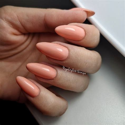 Pin by Jjjulechka on Маникюр Peach nails Peach colored nails Nails