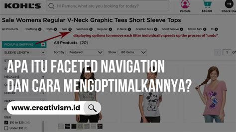 Apa Itu Faceted Navigation Dan Cara Mengoptimalkannya Creativism