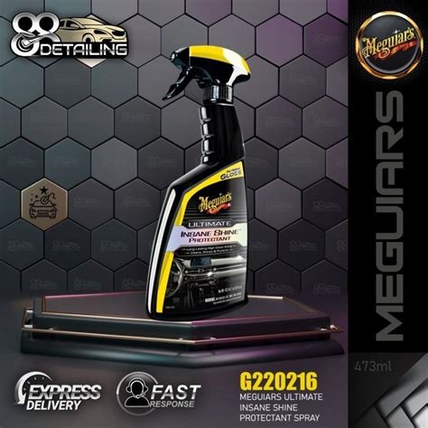 Meguiars G220216 Ultimate Insane Shine Protectant Spray 473ML 88D