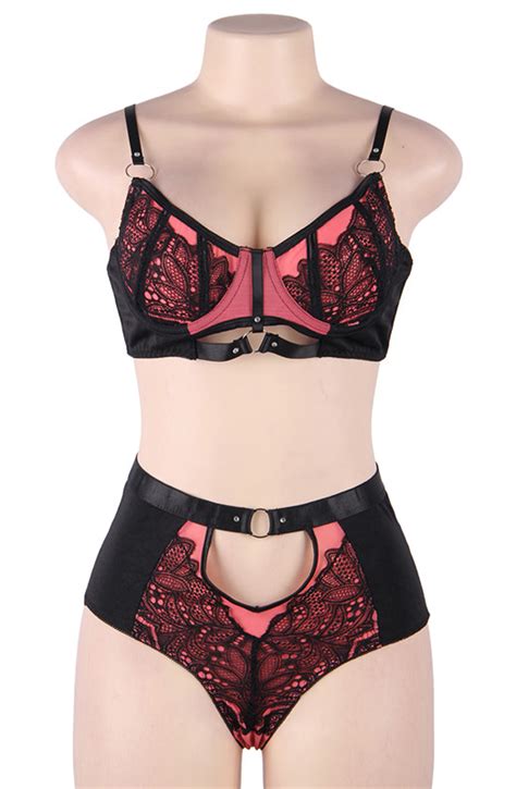 Yesx Yx Bra Set Pink Alterego Lingerie