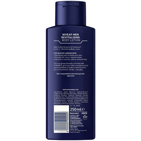 Nivea Men Revitalising Body Lotion 250ml Clicks