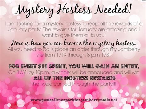 Unveil The Rewards With A Mystery Hostess