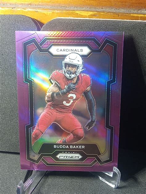 2023 Panini Prizm Purple Budda Baker 022 125 Arizona Cardinals 2 Prizm