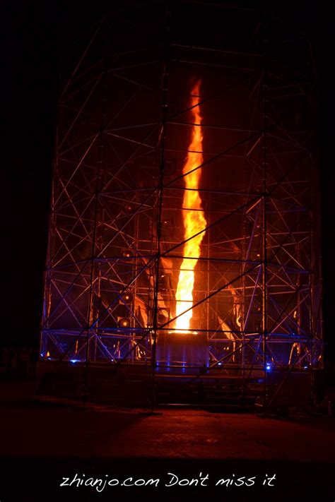 Project Large Fire Tornado Produced By Ivo Schoofs Eindhoven Glow