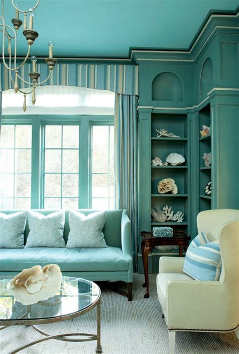 25 Turquoise Living Room Design Inspired By Beauty Of Water