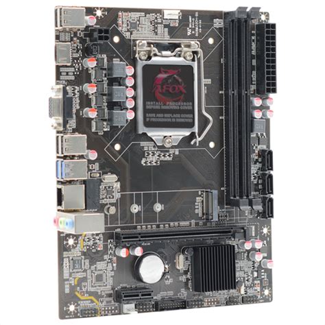 AFOX IH81 MA5 V4 รองรบ M 2 NVMe LGA 1150 Mainboard รบประกน 1ป