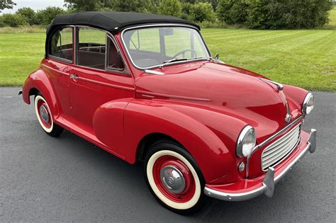 1958 Morris Minor 1000 Convertible For Sale On BaT Auctions Sold For