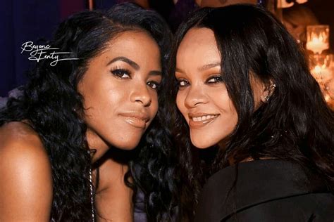 Aaliyah And Rihanna Aaliyah Style Haughton Moon Magic Pop Star