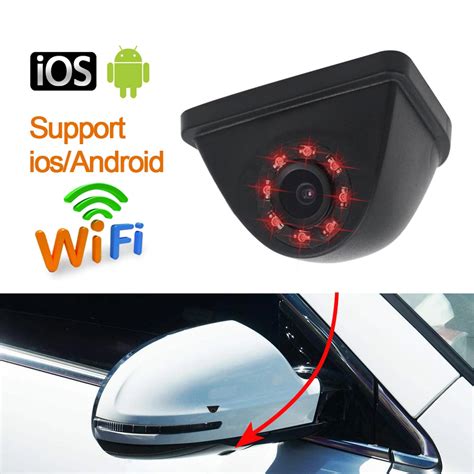 New Arrival Car Blind Spot Camera Wifi Side View 720p Hd Night