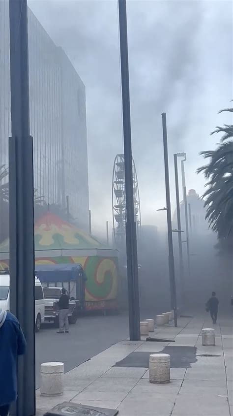 Videos Se Incendia Edificio Del Issste En Reforma Aristegui Noticias