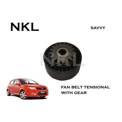 Proton Savvy Fan Belt Tensional With Bearing Gear Original Renault