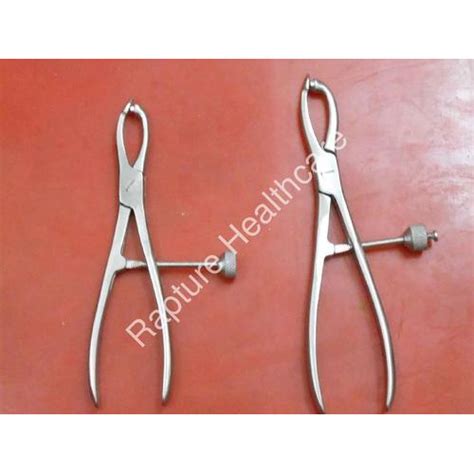 Rapture Steel Bone Plate Holding Forceps At In New Delhi Id