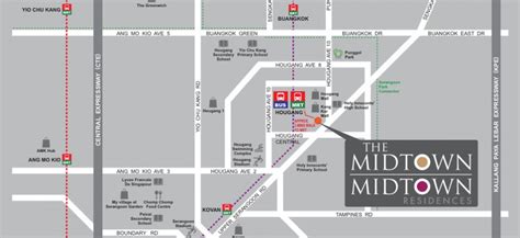 midtown location map