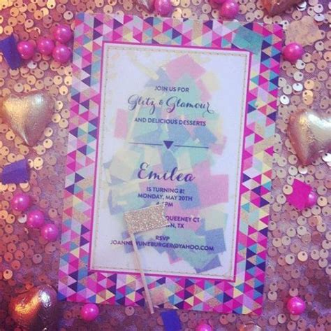 Glitz And Glam Themed Birthday Party Star Birthday Party Birthday