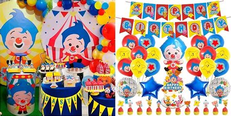 Ideas Cumpleaños Payaso Plim Plim Cómo Hacer y Decorar tu Fiesta