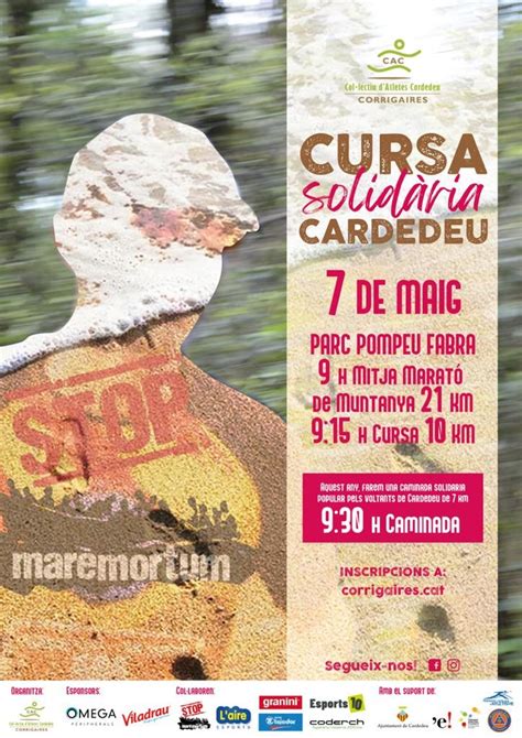 Cursa solidària Cardedeu 2023 Ajuntament de Cardedeu