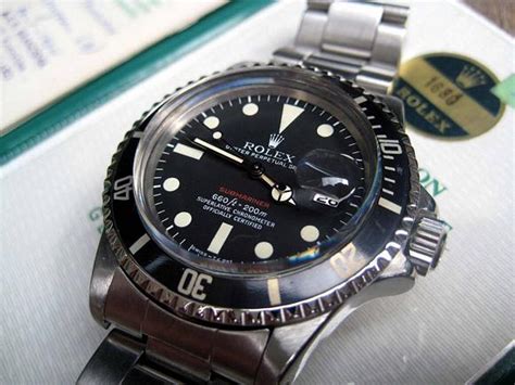 Evolution of the Red Rolex Submariner Ref 1680... - Rolex Passion Report