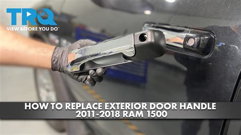 How To Replace Exterior Door Handle Ram Youtube