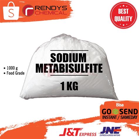 Jual Sodium Metabisulphite Sodium Metabisulfite FOOD GRADE 1KG