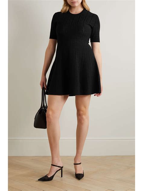 GIVENCHY Jacquard Knit Mini Dress NET A PORTER