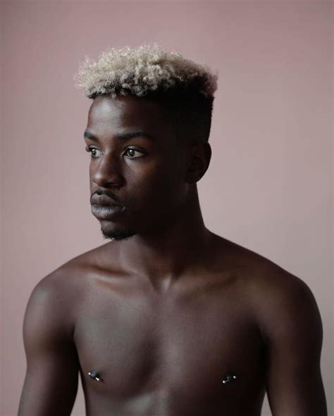 Pin By Letícia On Ph Homme Dark Skin Men Bleached Hair Men