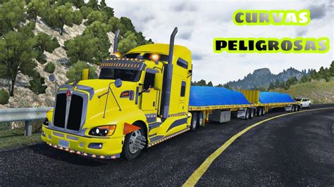 KENWORTH T660 TUNING PLANAS BARRERA CARGA ENLONADA CURVAS PELIGROSAS