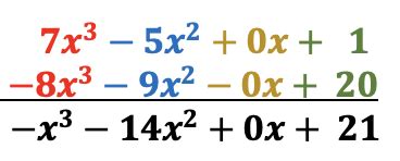 Resta De Polinomios Qu Es Resoluci N Y Ejercicios De Ejemplo