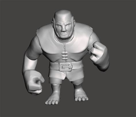 Free 3d File Clash Royale Giant・3d Printable Model To Download・cults