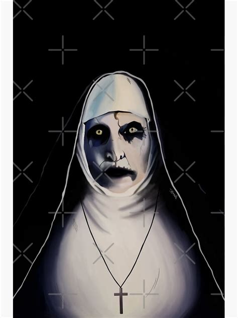 The Nun Valak Sticker For Sale By Catherinealysha Redbubble