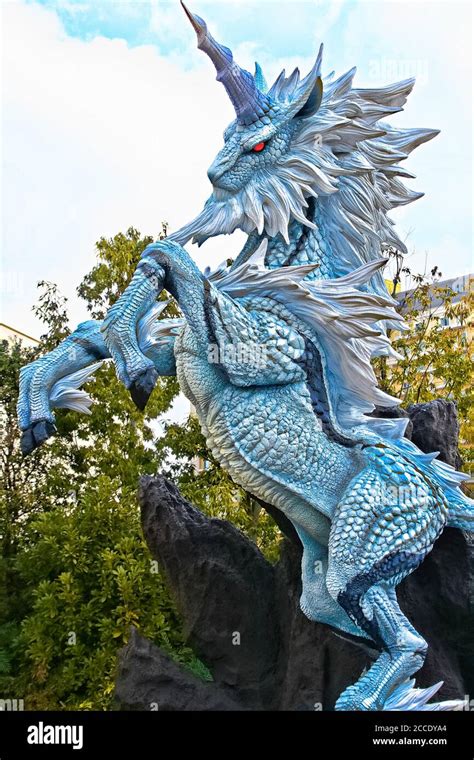 Muestra De Kirin De Monster Hunterkirin Es Un Dragón Mayor En Monster