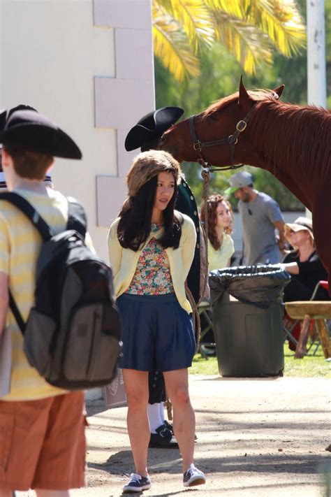 Constance Wu: On the set of Fresh Off The Boat -07 | GotCeleb