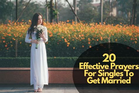 20 Effective Prayers For Singles To Get Married