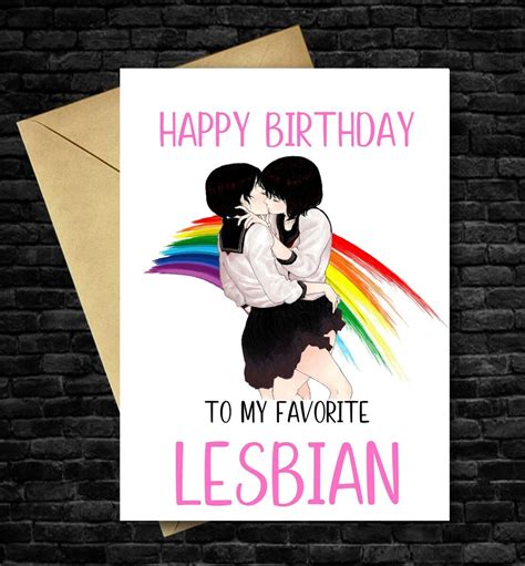 Happy Birthday Lesbian Quotes Happy Birthday To My Favourite Lesbian