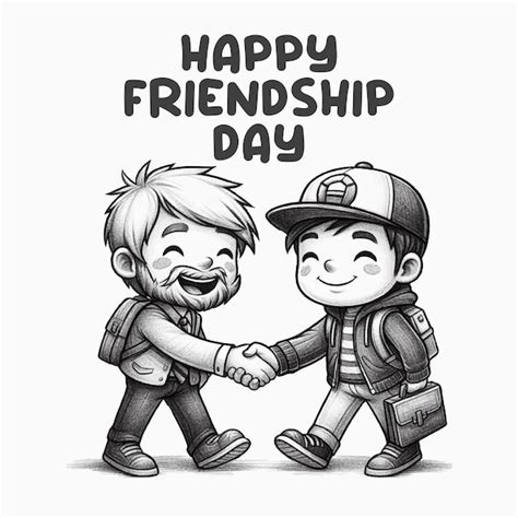 Premium Vector Friendship Day Social Media Post Template