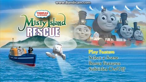 Misty Island Rescue Dvd Menu