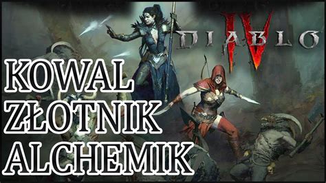 Diablo IV Kowal Złotnik Alchemik Omówienie NPC YouTube